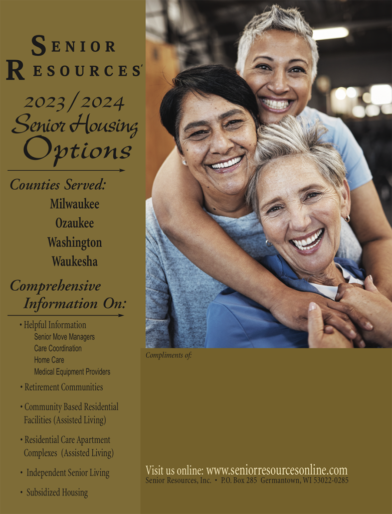 Greater Milwaukee Area Senior Housing Options Senior Resources